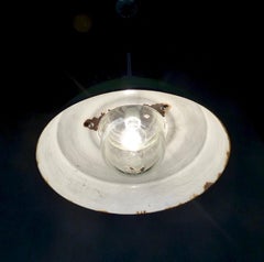 Crouse Hinds Industrial Pendant Lights, circa 1940
