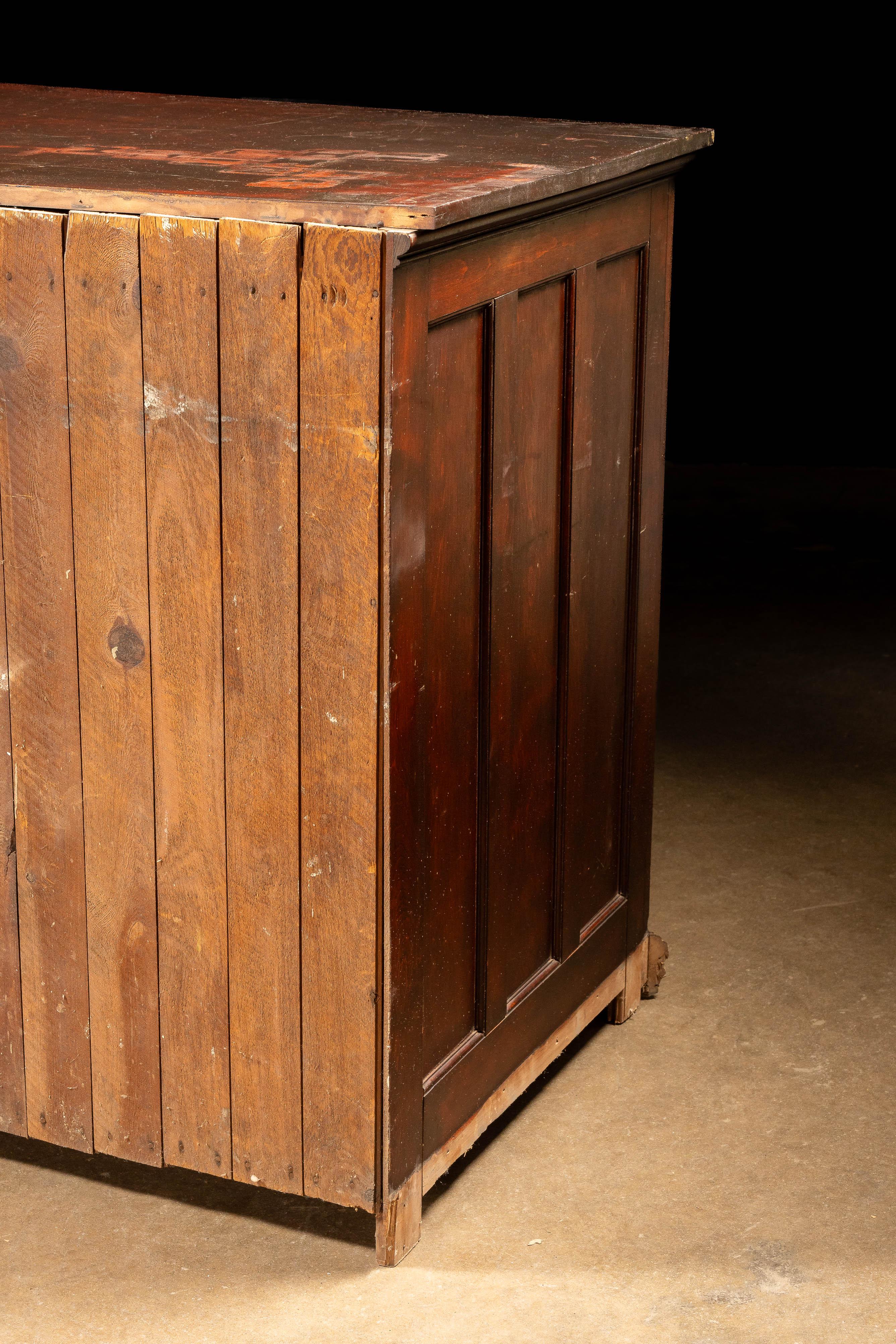 circa 1940 Industrial Flat File Cabinet For Sale 12