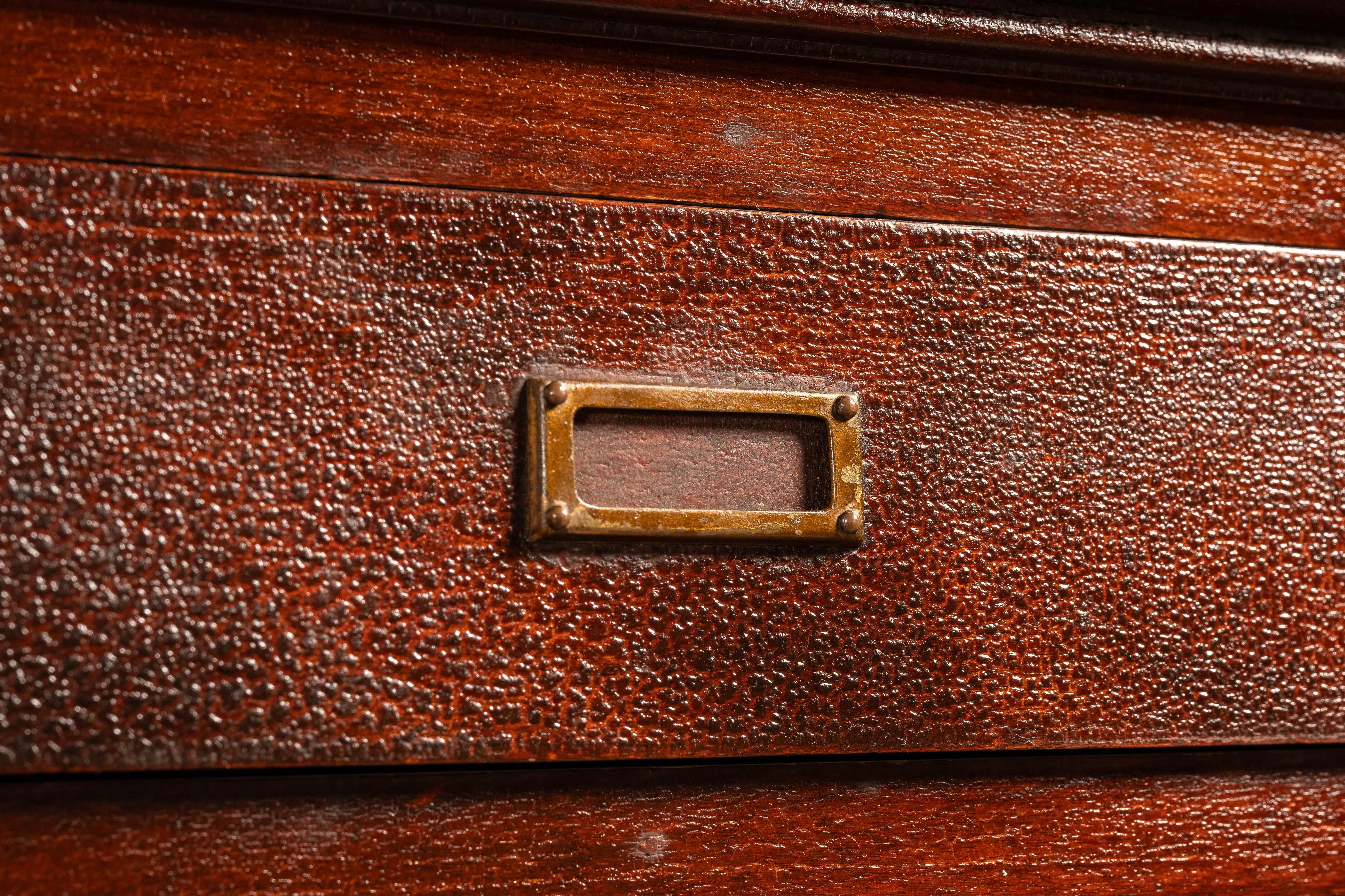 circa 1940 Industrial Flat File Cabinet For Sale 2