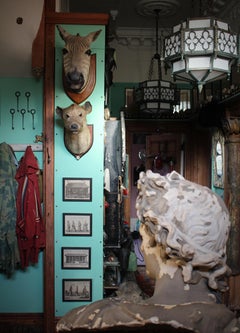 Circa 1940 Spotted Hyena (Crocuta Crocuta) Country House Pretoria South Africa