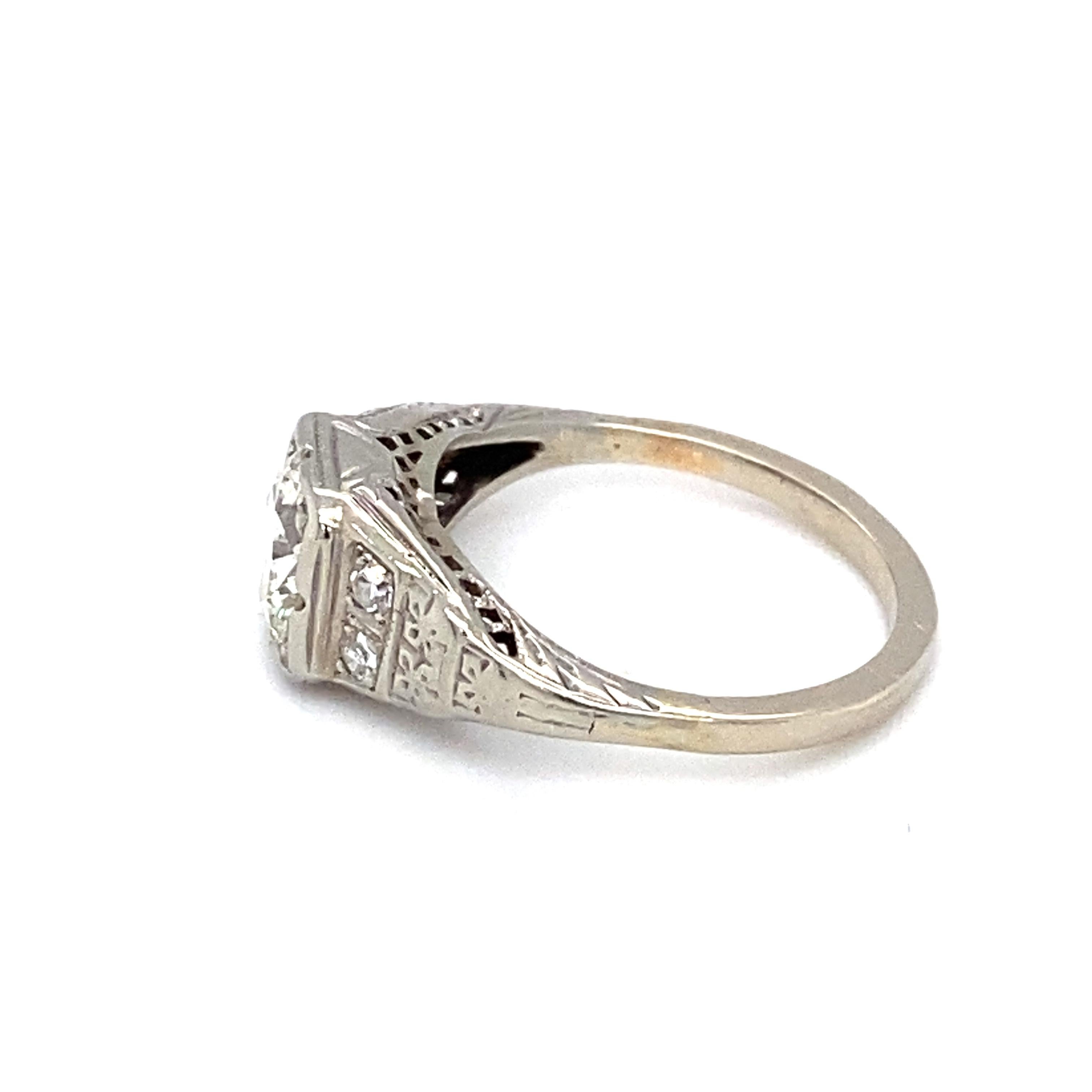 1940 platinum engagement ring