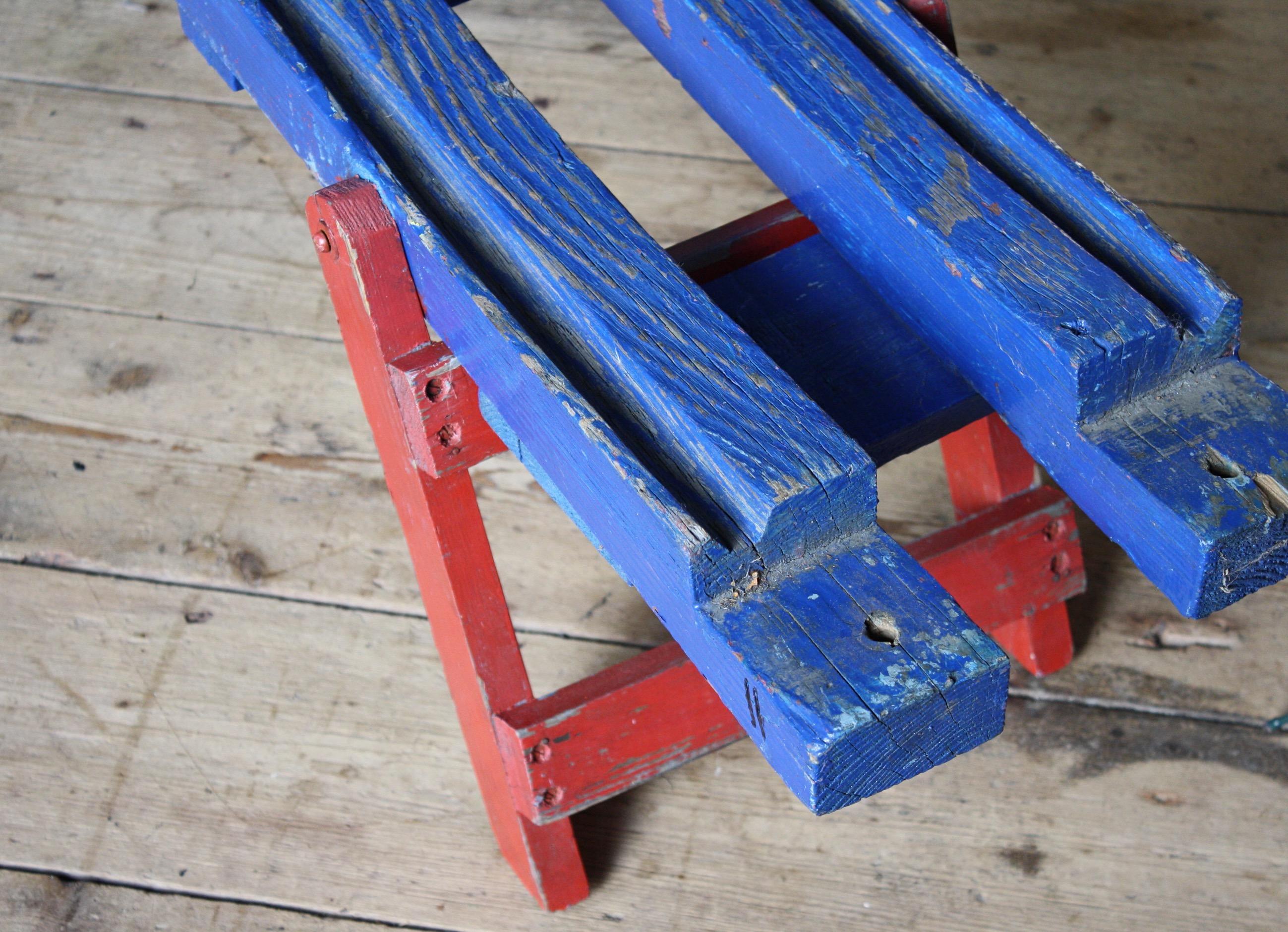 20th Century Circa 1940s English Showman's Mini Rollercoaster Travelling Fairground Circus For Sale