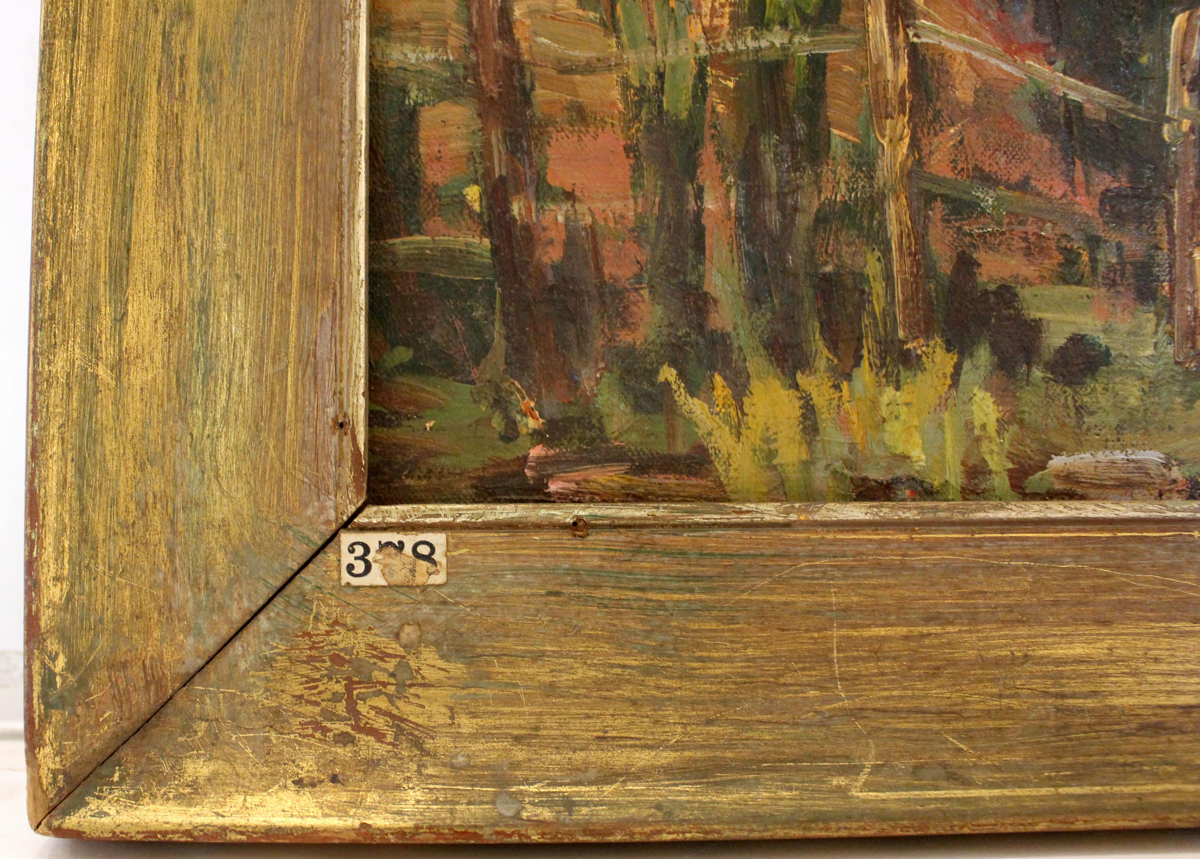 Circa 1940s Oil On Canvas by Elizabeth Paxton Oliver 3