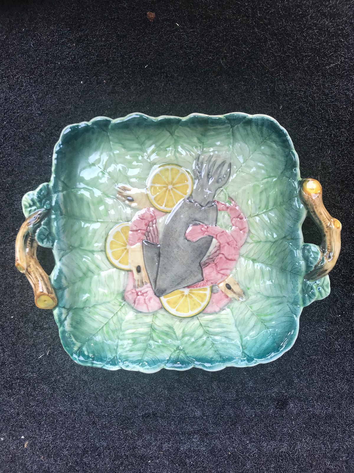 serving tray with handles