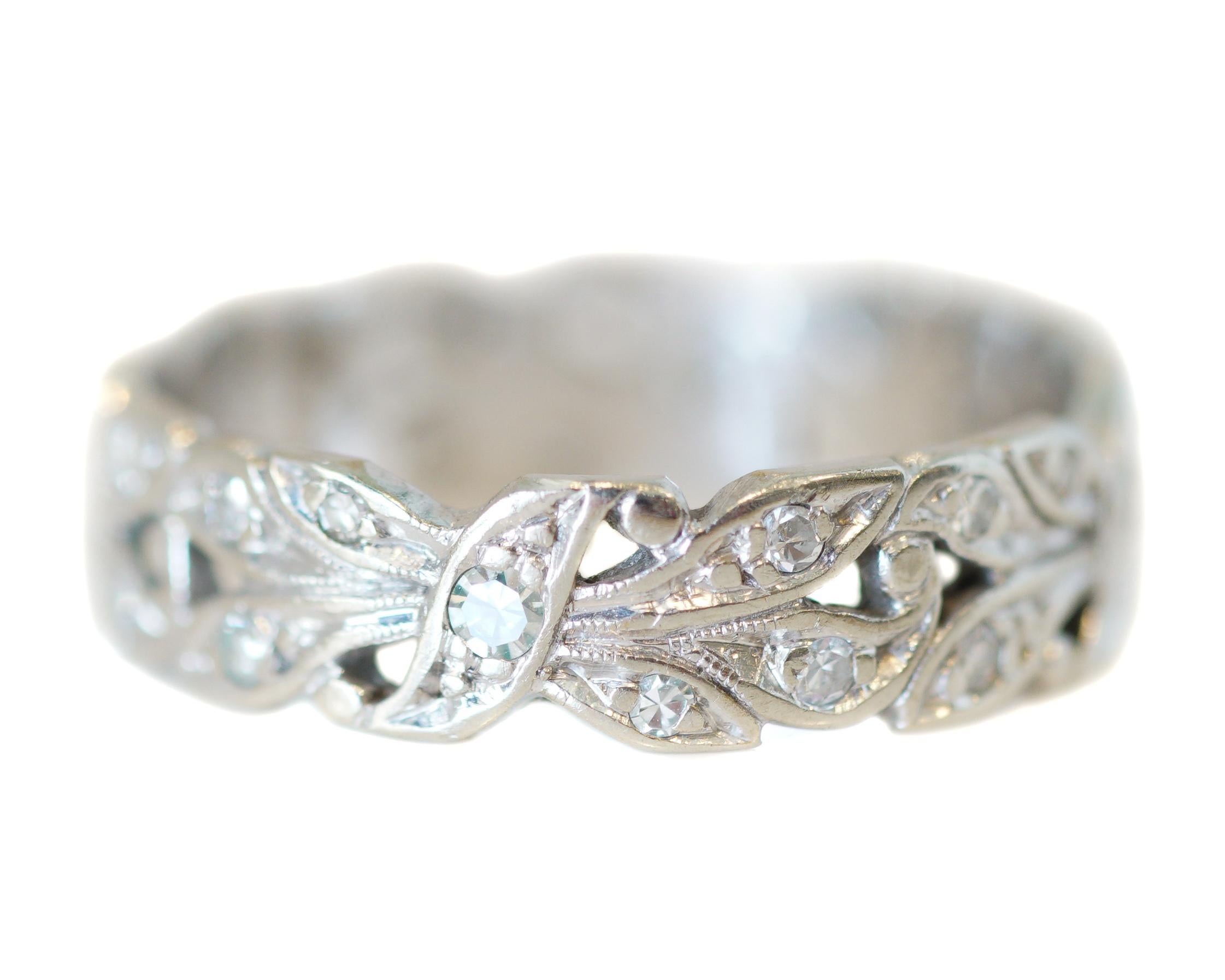 1940s wedding band