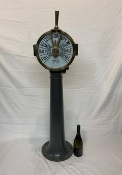 Circa 1945 Engine Order Ships Telegraph