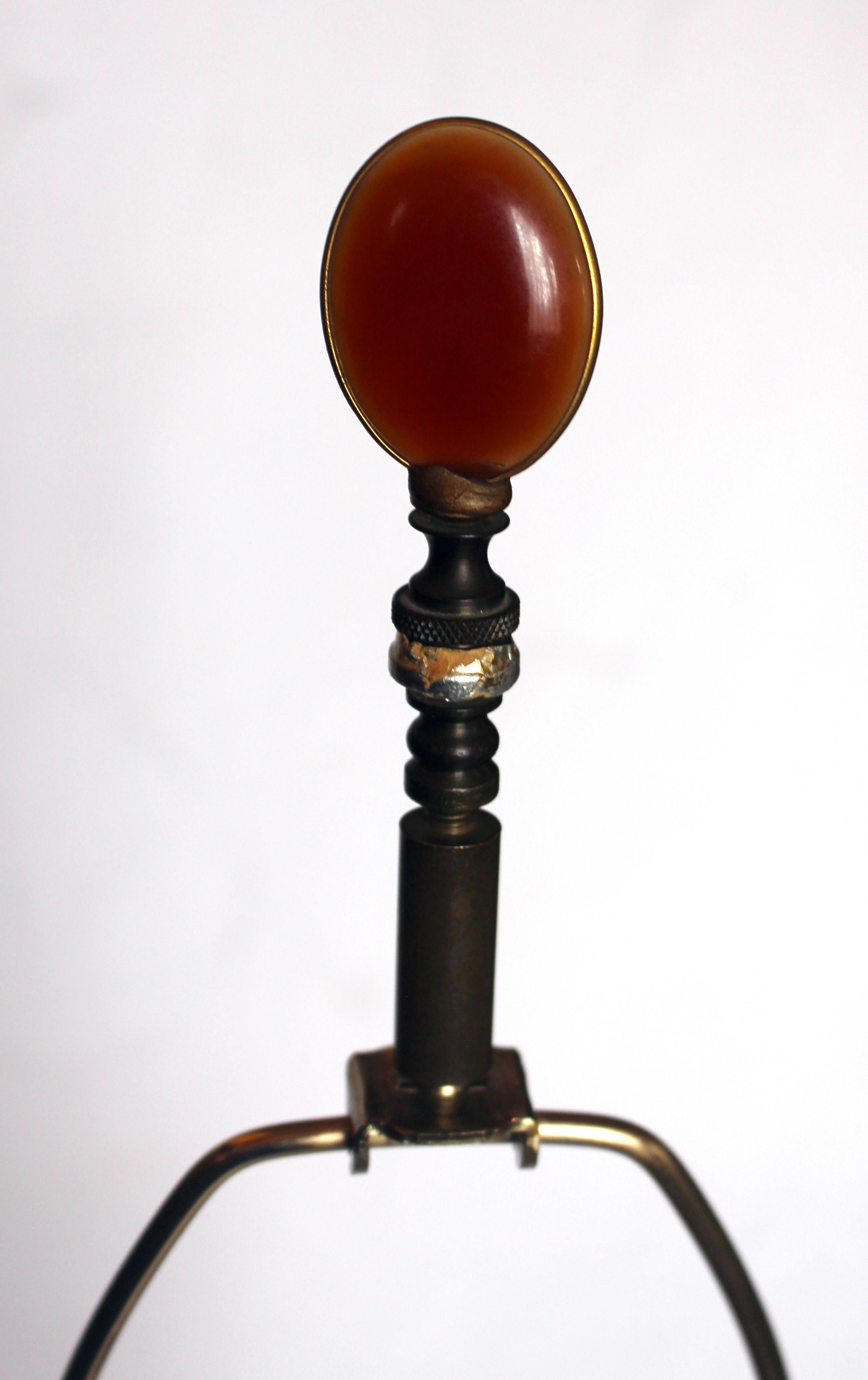 Tourné Lampe en céramique mi-siècle moderne datant des années 1950-60 en vente