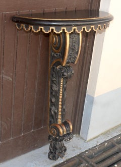 Circa 1950 French Decorative Wall Console