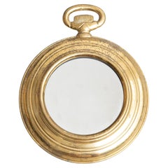 Circa 1950 Spanish Metal Mirror - Mid-Century Vintage Design