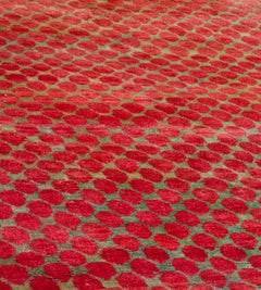 Um 1950 Türkischer Teppich aus Wolle