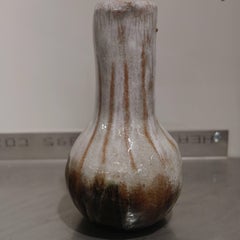 Glazed Ceramic Pitcher or Jug by Alice Colonieu, Made in France, circa 1950