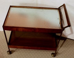 Circa 1950s-60s Salton "Hot Tray" Serving Trolley, American