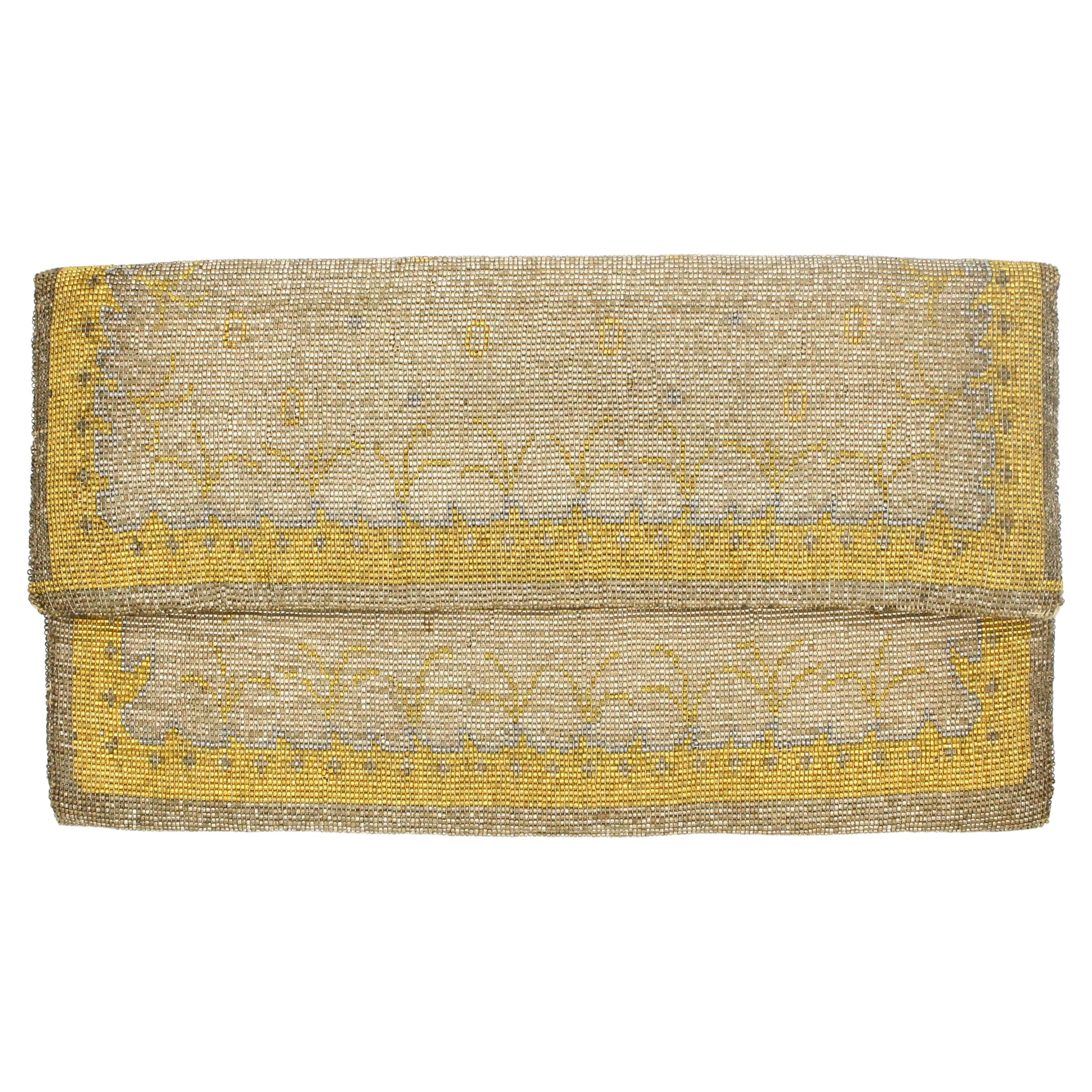 Circa 1950s Evening Clutch by Tribout of Paris