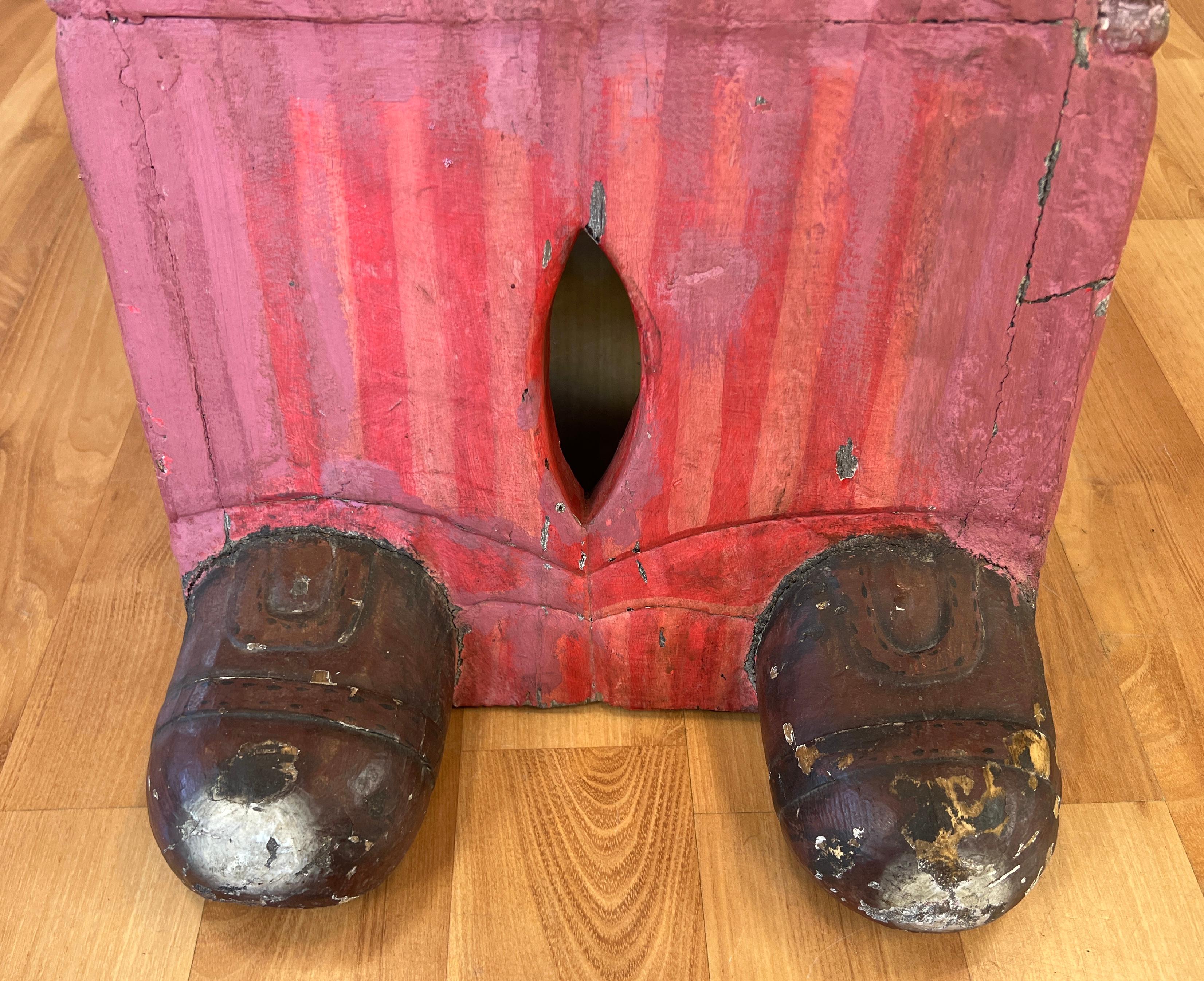 Circa 1950s French Childs Carnival/Circus Prop Chair For Sale 8