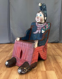 Circa 1950s French Childs Carnival/Circus Prop Chair