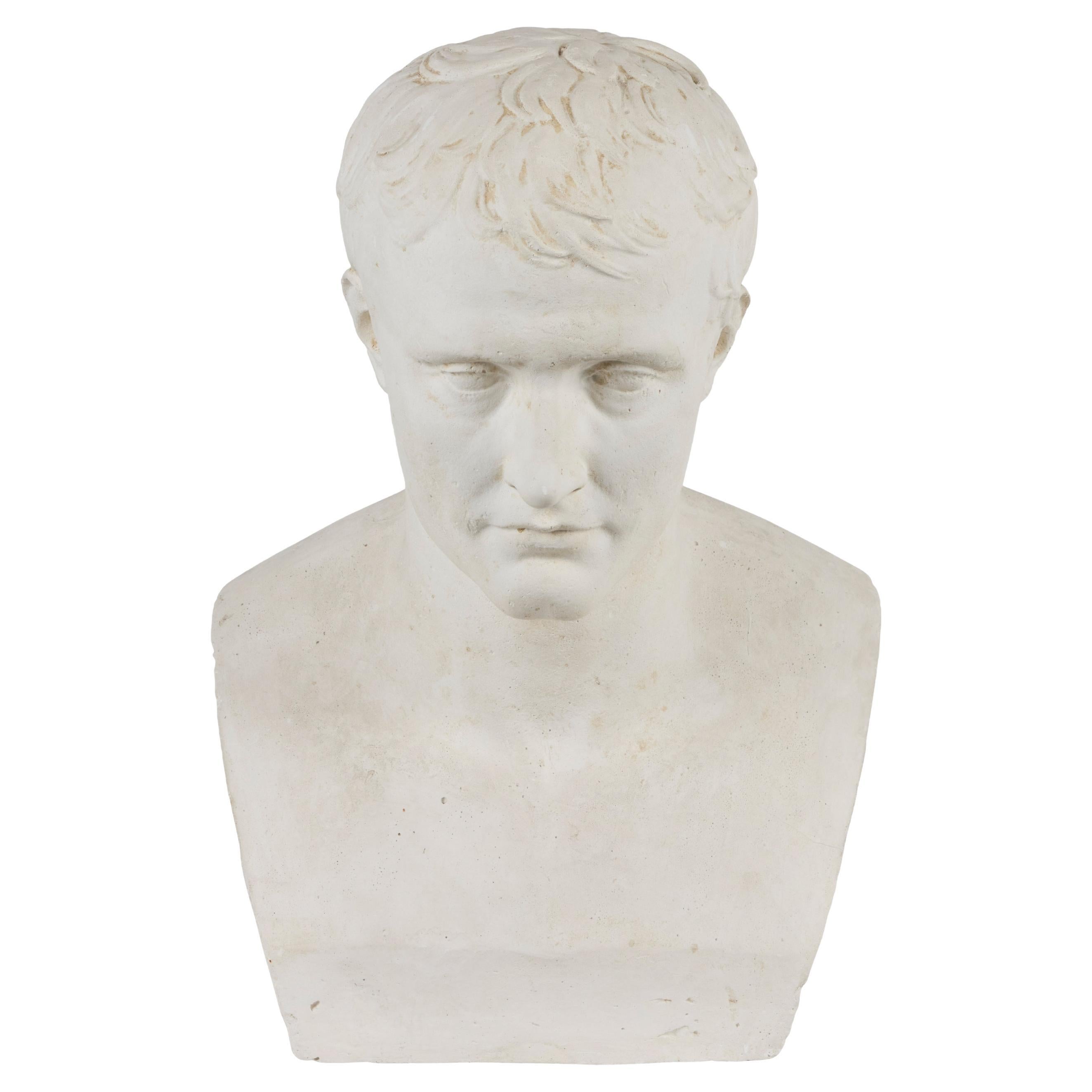 Busto di Napoleone in gesso del 1950 circa