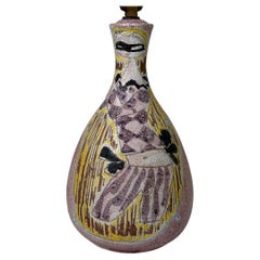 Circa 1958 Lampe de table féminine par Marcello Fantoni
