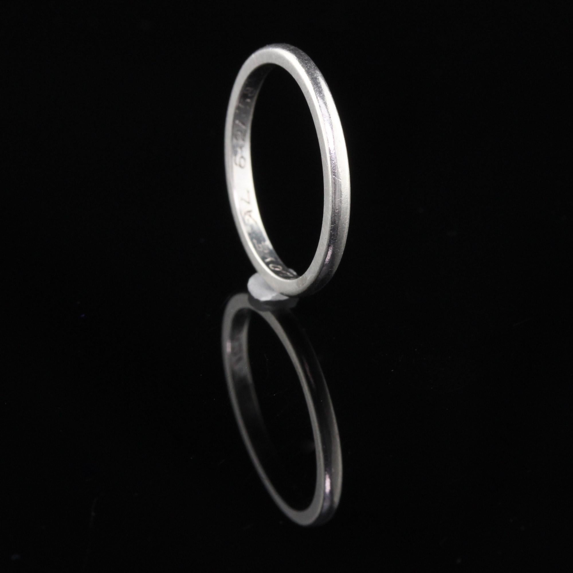 patina platinum ring