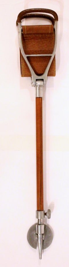 Circa 1960 English Sporting Event or Hunting Walking Stick with Folding Seat