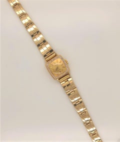 Ladies Yellow Gold Rolex Bracelet Watch, circa 1960