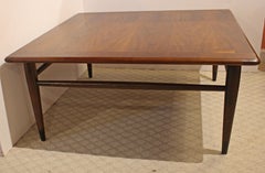 Circa 1960 Mid-Century Modern Square Coffee or Corner Table