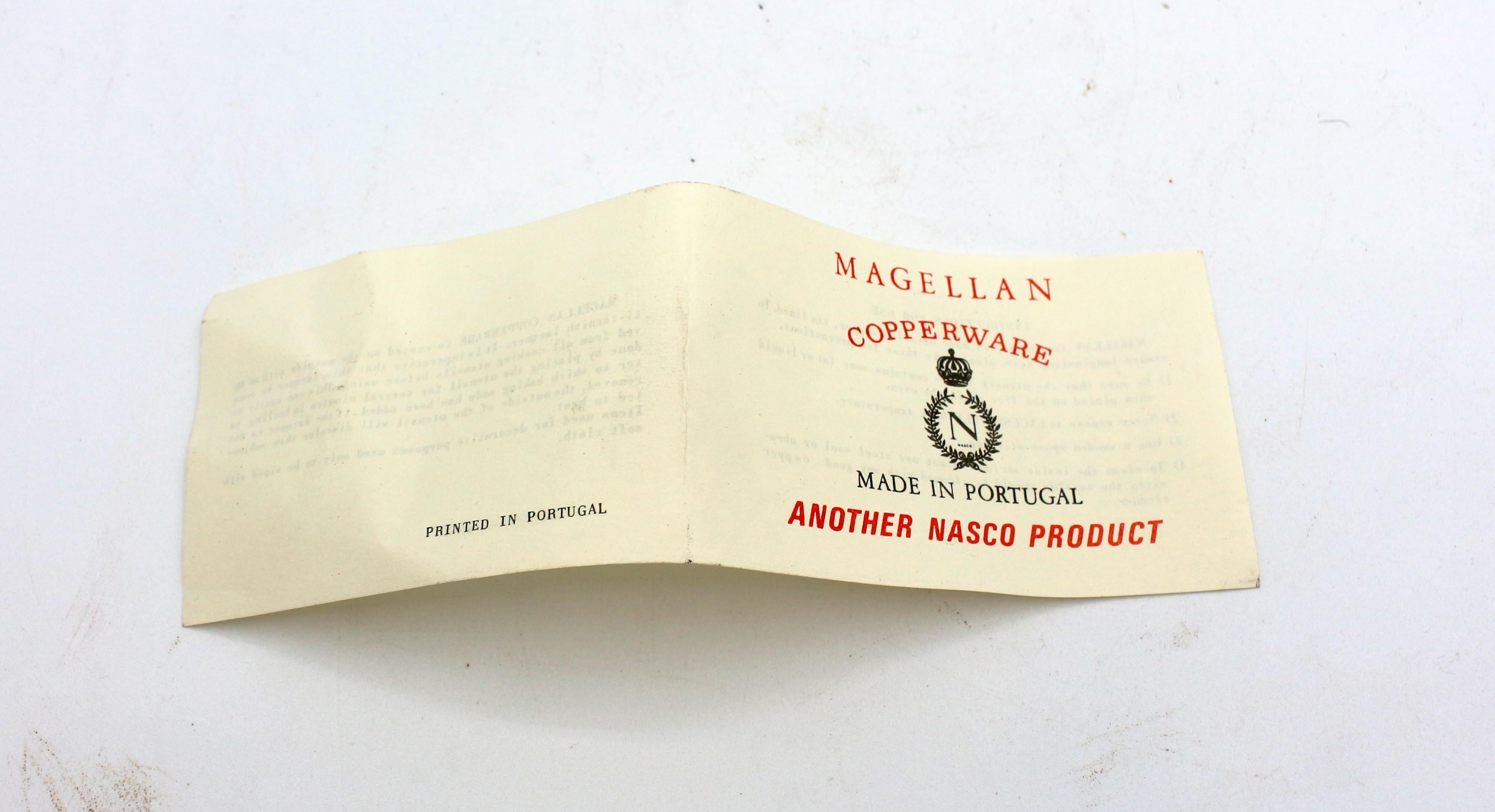 Circa 1960s Copper Fondue Pot and Stand by Magellan 2