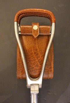 Circa 1960s English Shooting Stick or Hunting Walking Stick