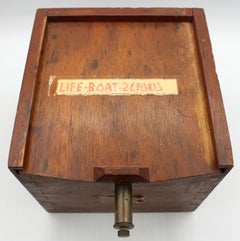 Circa 1960s German & French Navis-Plath Binnacle in Case for a Life Boat