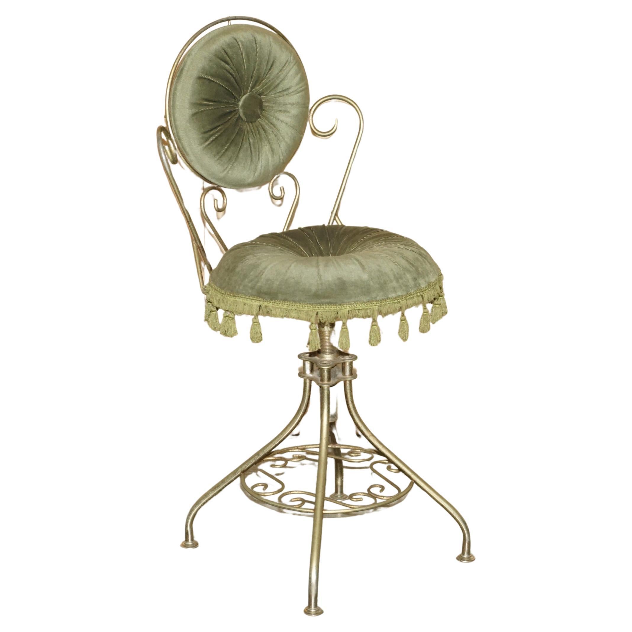 Vintage dressing table chair discount