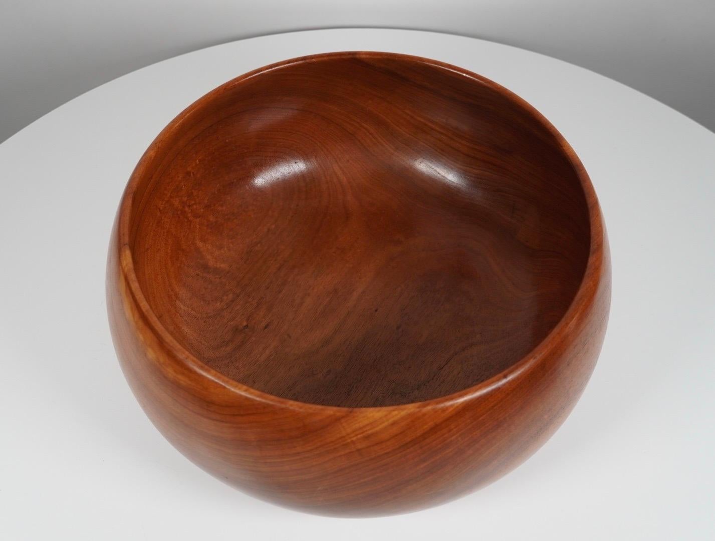 vintage koa wood bowl