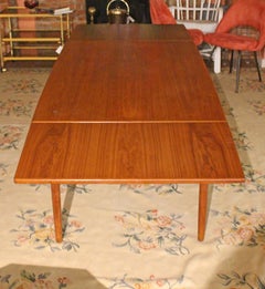 Tavolo da pranzo allungabile danese in stile Mid-Century Modern degli anni ’60 CIRCA, realizzato da AS Randers
