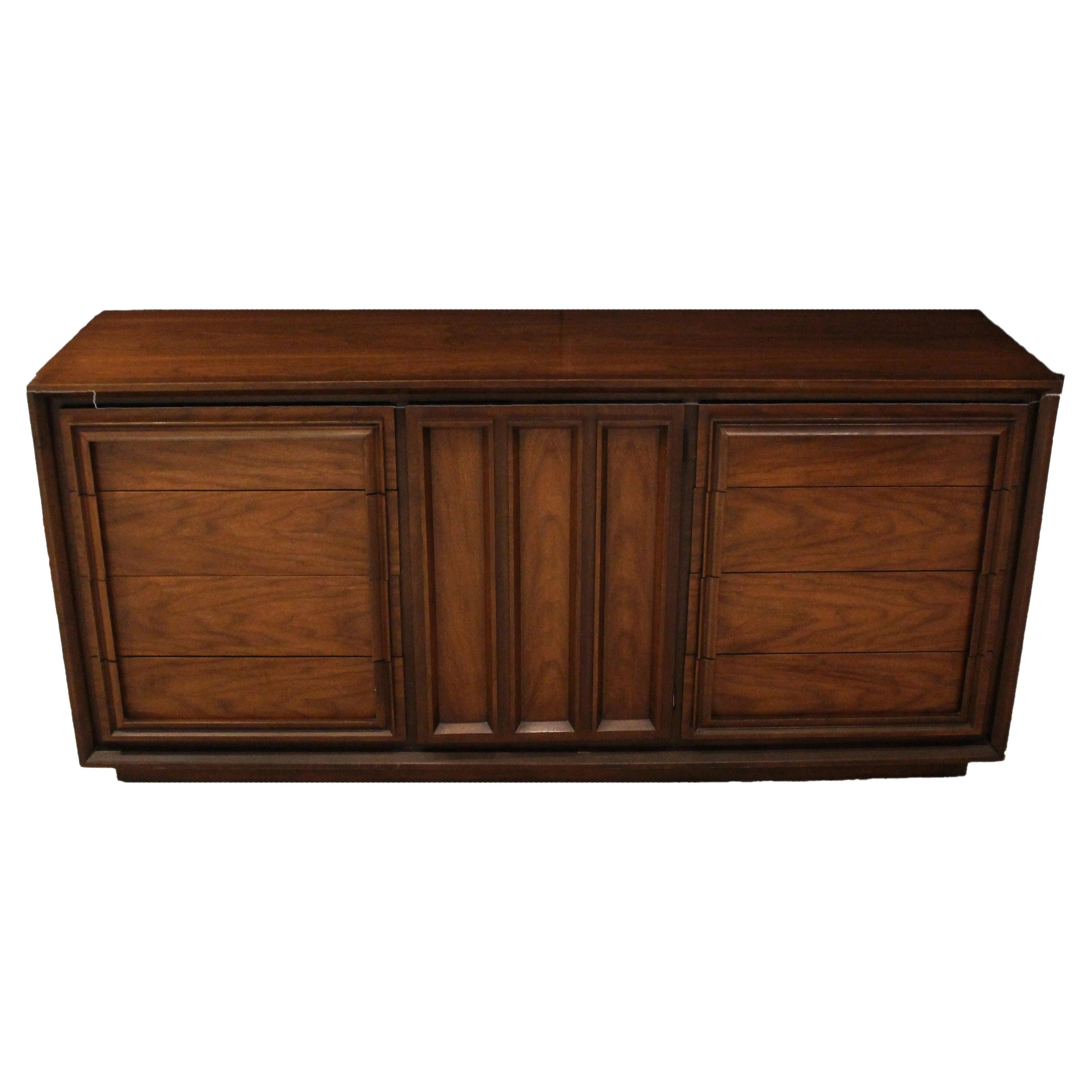 circa 1960s Mid-Century Modern Low Dresser or Credenza For Sale