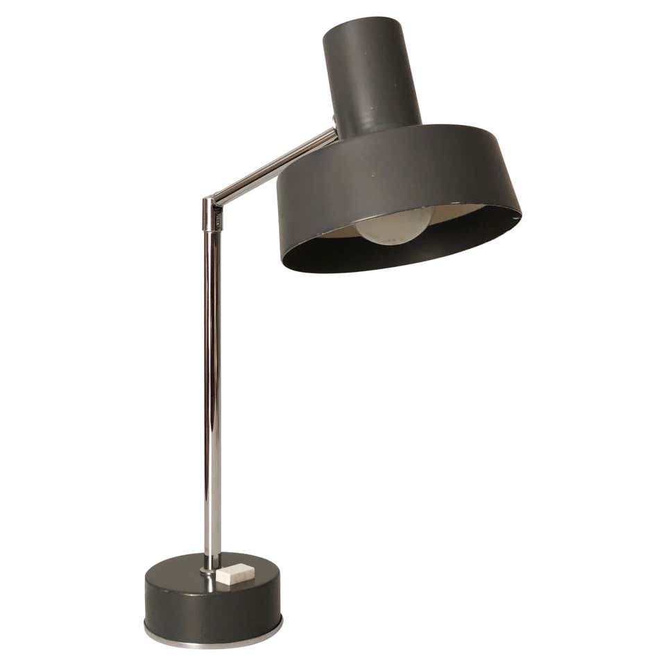 Midcentury Brass Desk lamp, Philips, The Netherlands, 1940s For Sale at ...