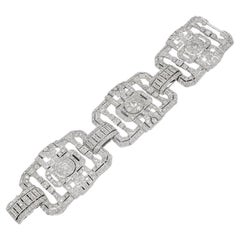 Platinum Diamond Necklace, circa 1960s For Sale at 1stDibs | platinum ...