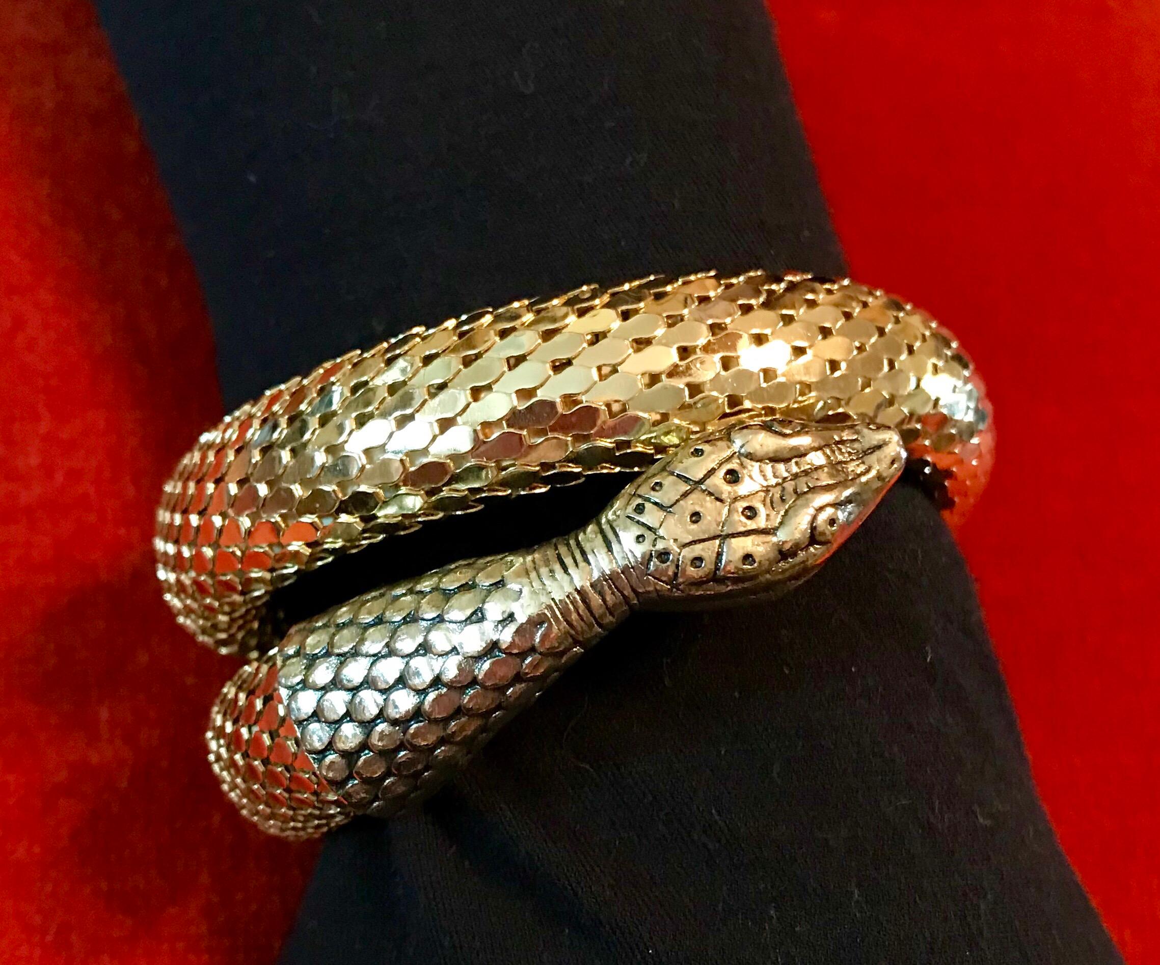 whiting davis snake bracelet