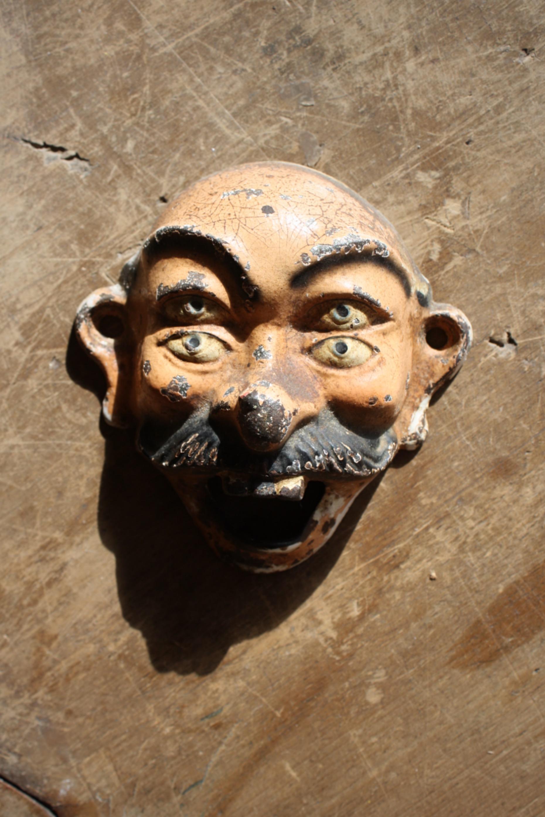 circa 1960s Wilton Cast Iron Four Eyed Bottle Opener 