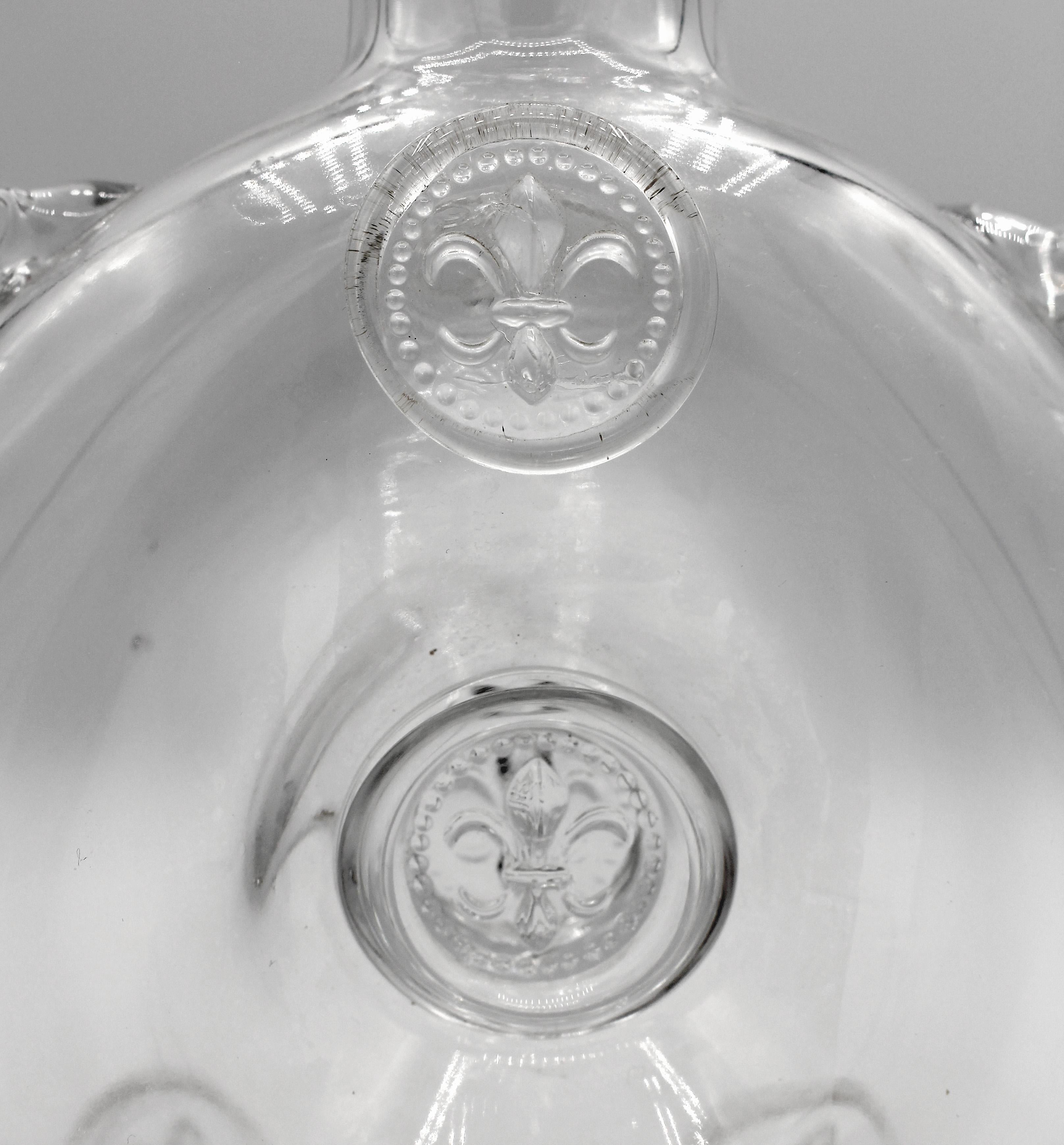 Decantador y tapón de cristal Remy Martin Louis XIII de Baccarat, circa años 70-80 siglo XX