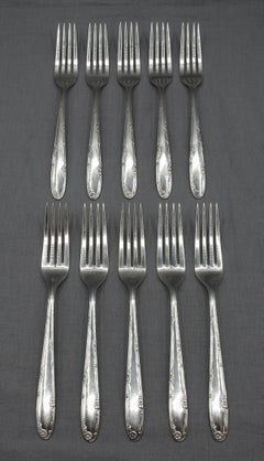 Circa 1970 Madeira by Towle Sterling Silver 59-Piece Flatware Set