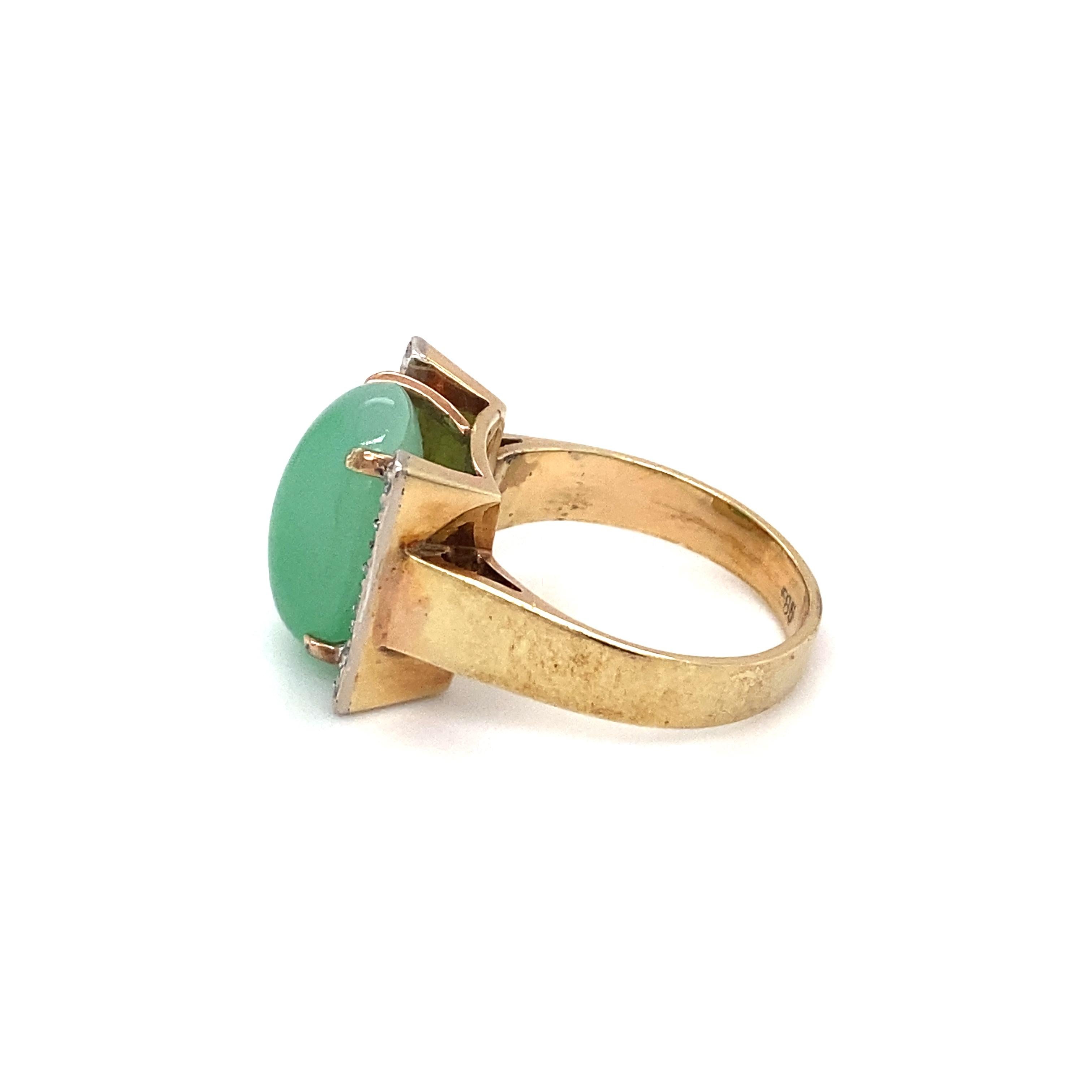 double jade ring