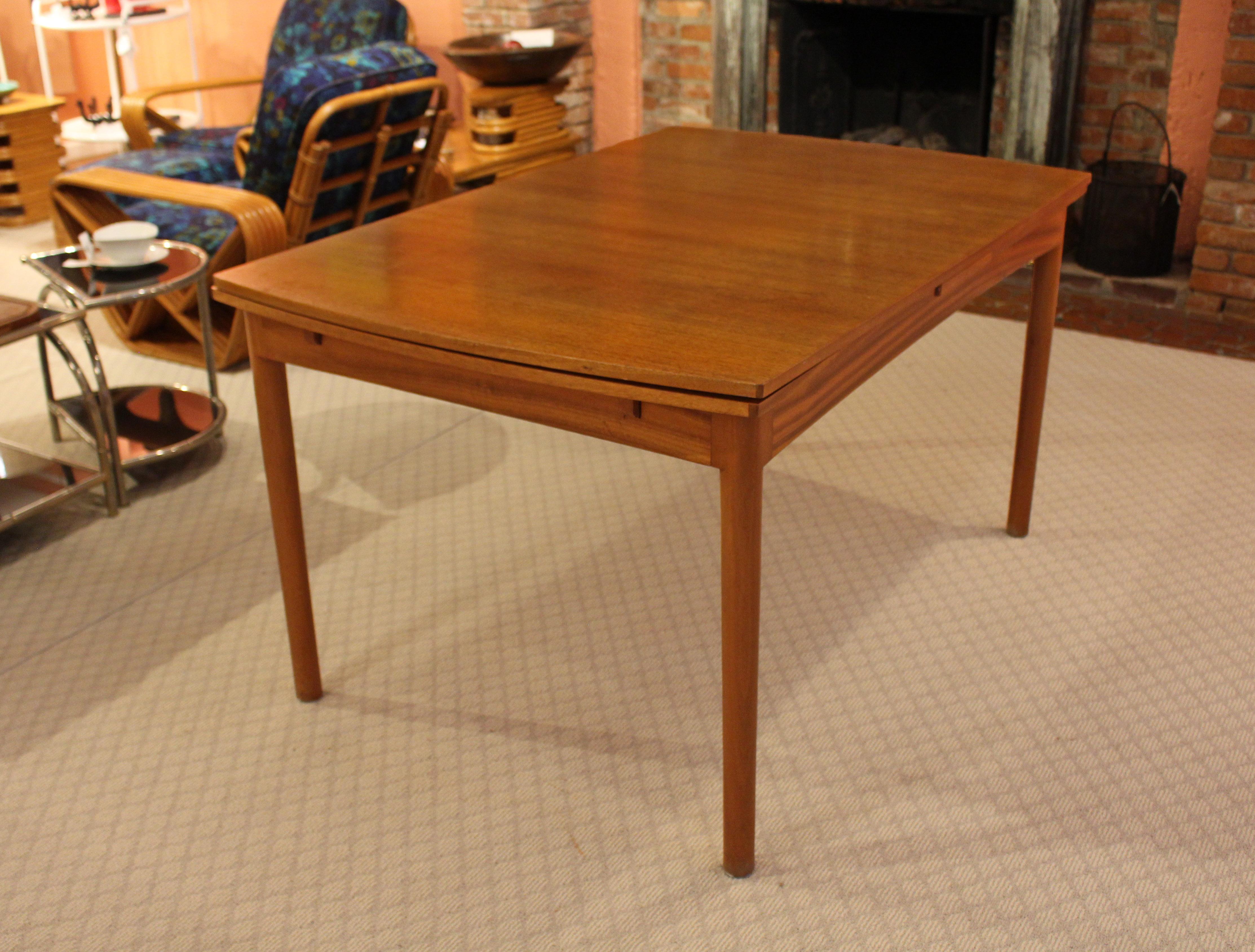 Late 20th Century Circa 1970s Draw Leaf Dining Table by McIntosh