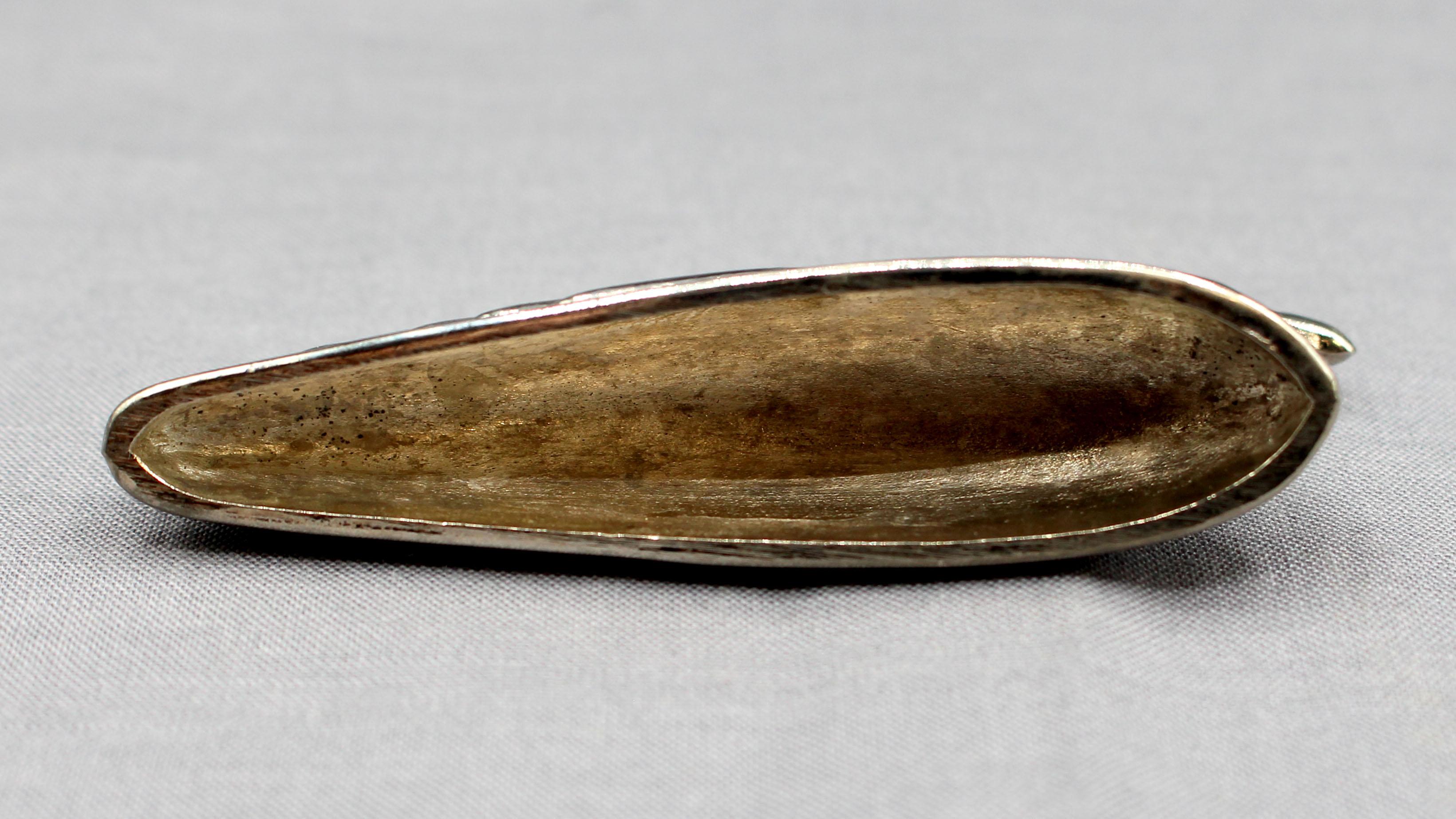 Late 20th Century Circa 1970s French Silver Plated Swan Knife Rests Set of Six