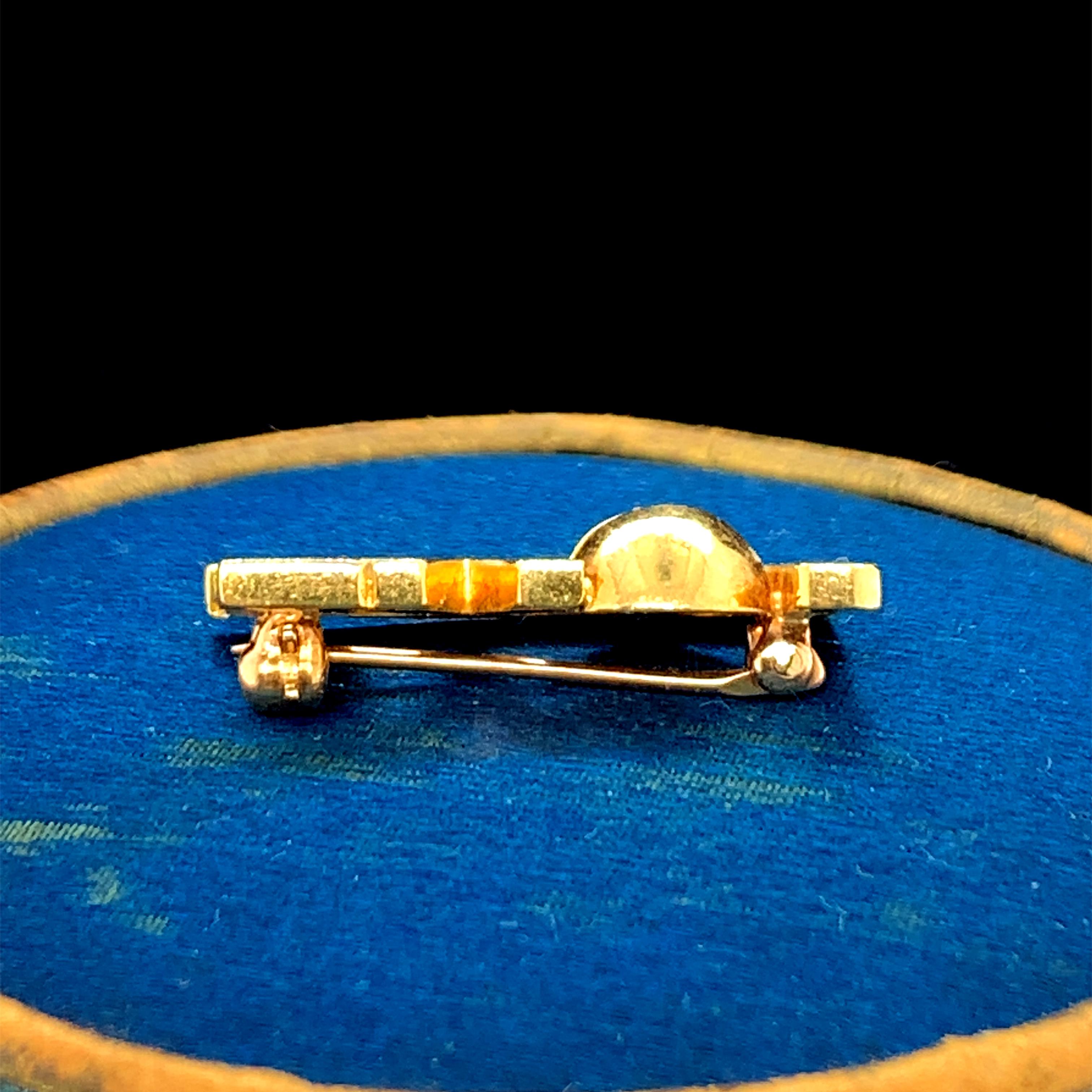 Women's or Men's Circa 1971 Cartier LOVE Pin by Aldo Cipullo