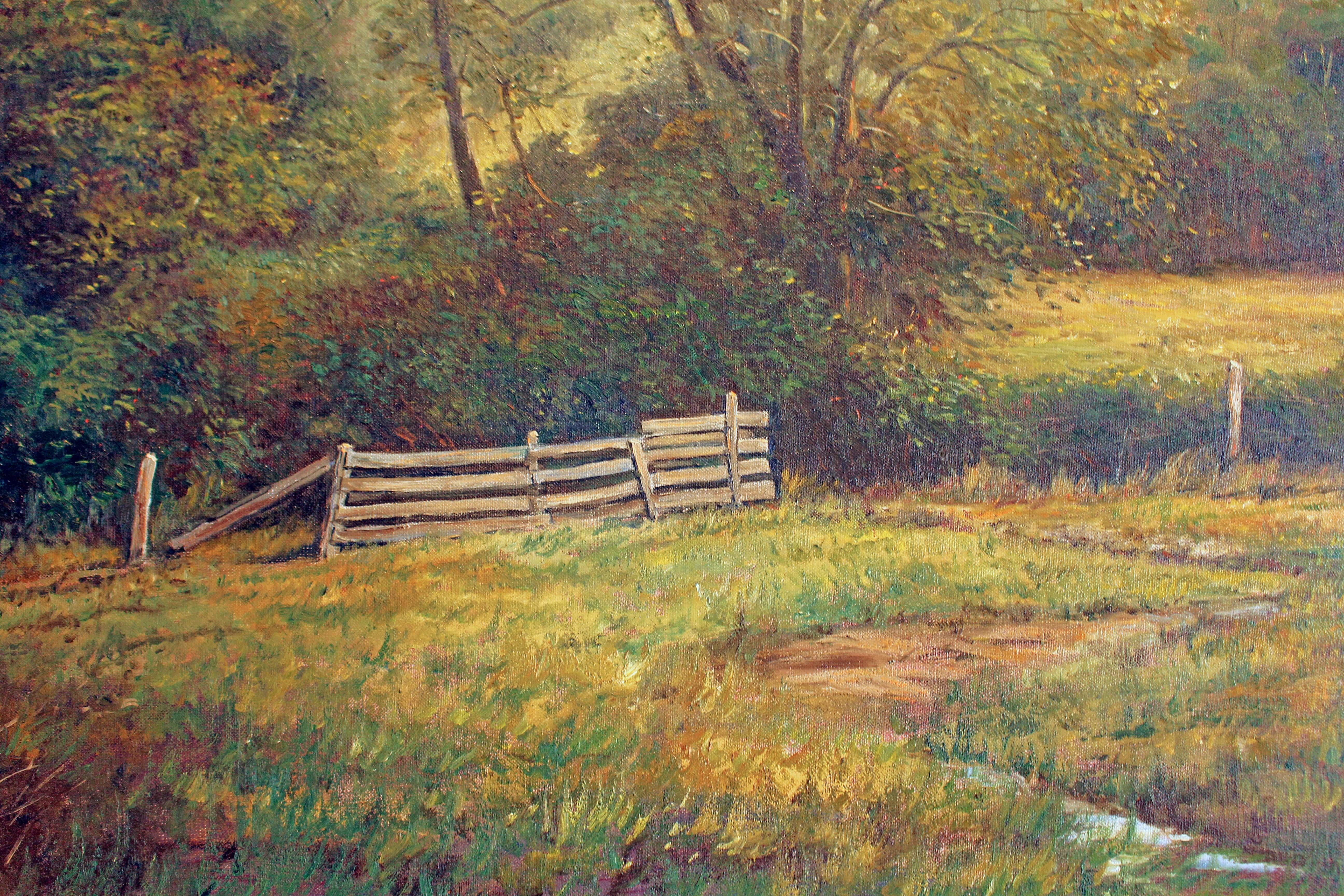 Circa 1980 Oil on Canvas 