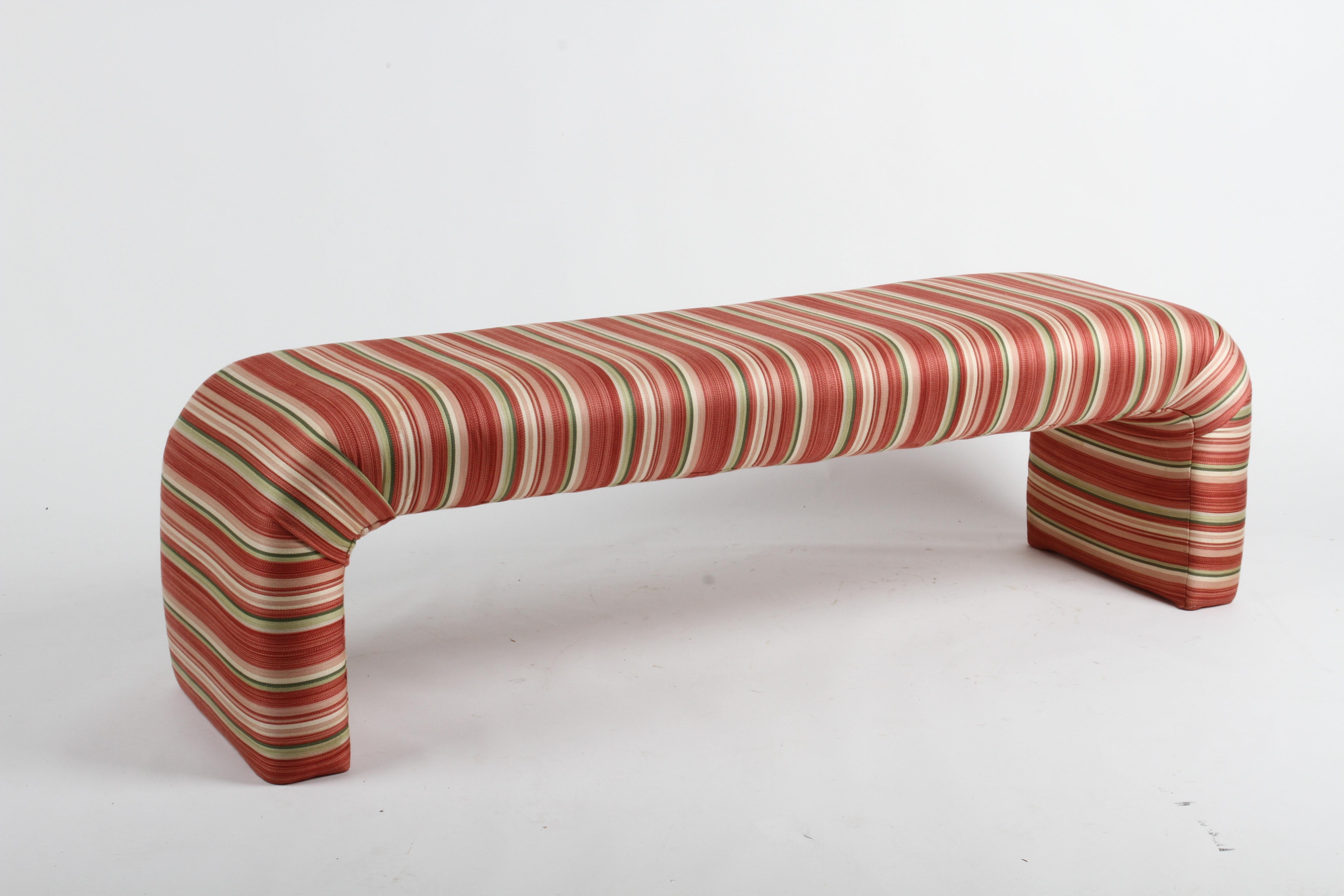American Circa 1980s Waterfall Bench by Steve Chase