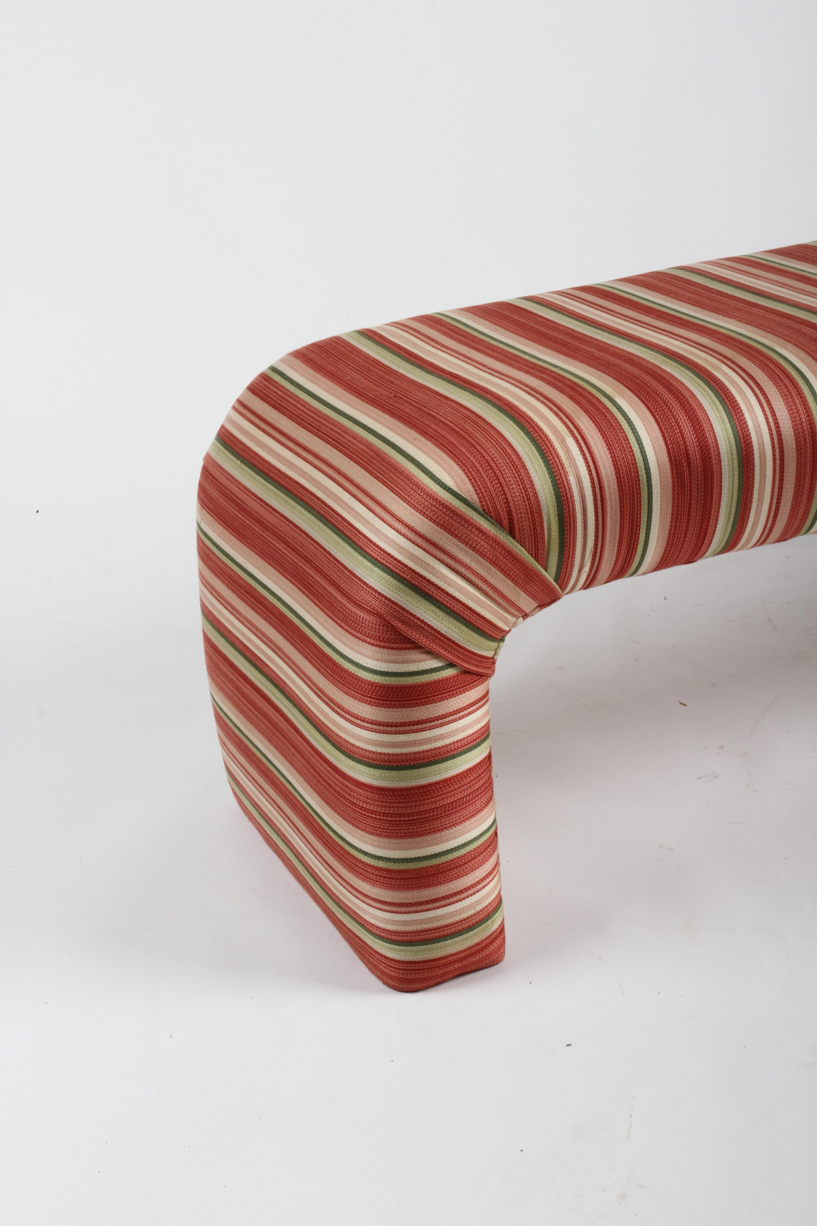 Late 20th Century Circa 1980s Waterfall Bench by Steve Chase