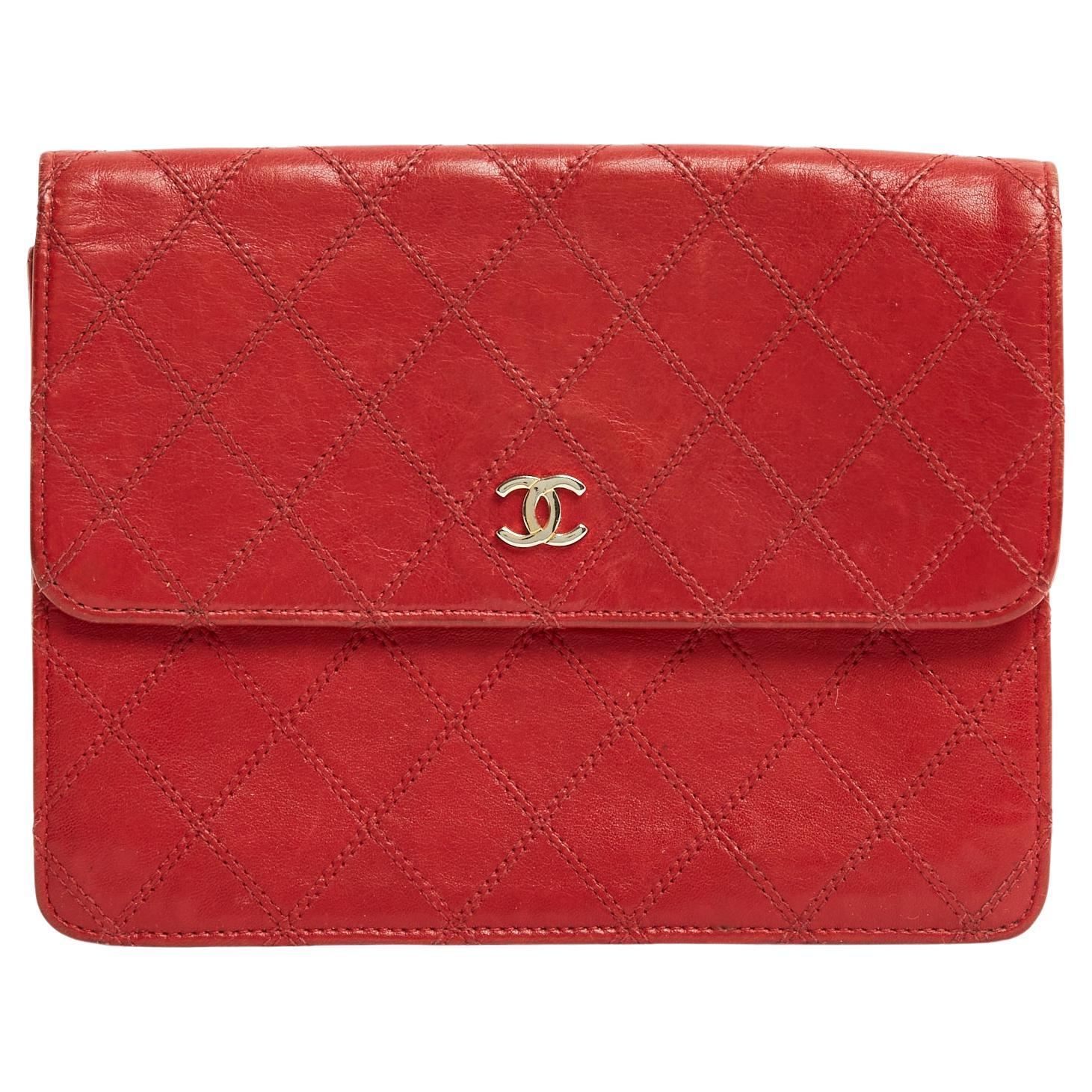 Chanel Burgundy Wallet - 9 For Sale on 1stDibs  chanel wallet burgundy,  chanel burgundy wallet on chain