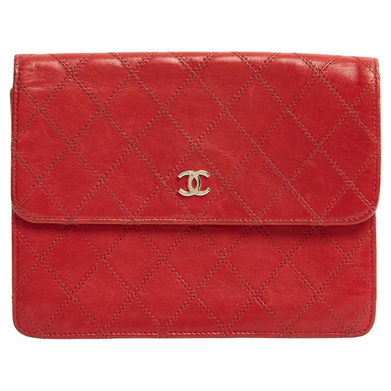 Chanel Woc Shoulder Bag Navy Patent Leather