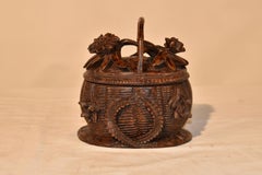 Caja de joyería Oklahoma Casting Black Forest de los años 90