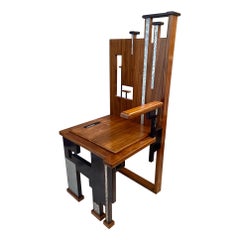 Circa 1995 Contemporary Arts & Crafts Chair from Washington Dc Series
