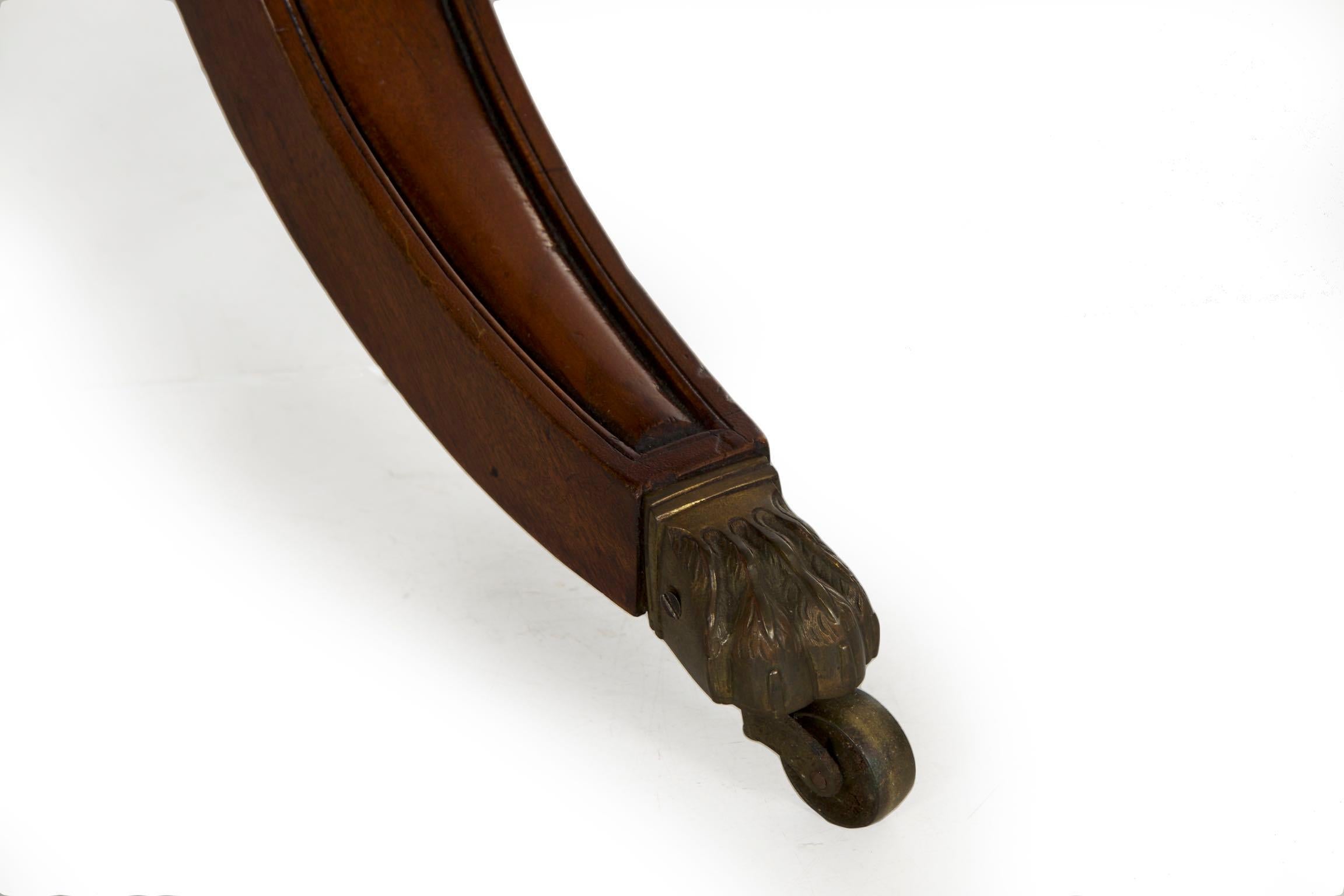 American Classical Antique Card Game Table, circa 19th Century 10